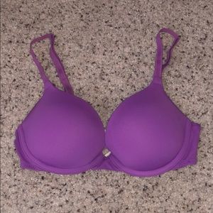 PINK Purple Everyday Push Up Bra